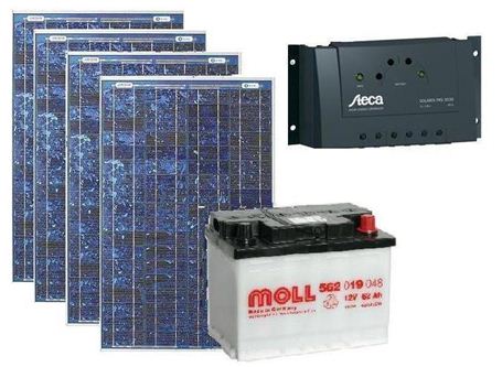 Zonnepaneel pakket met accu - 320wp