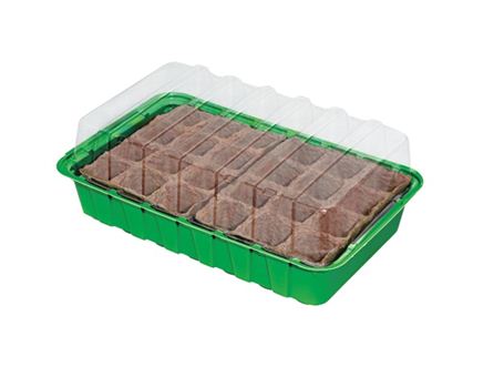 Kamerbroeikastje met kweekbakjes