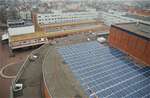 Zon panelen op de Stopera Amsterdam