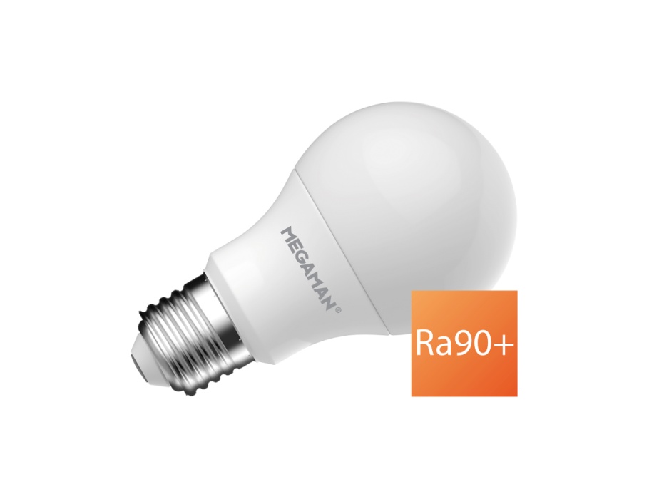 Ledlamp - E27 - 470 lm - bol - mat - dimbaar