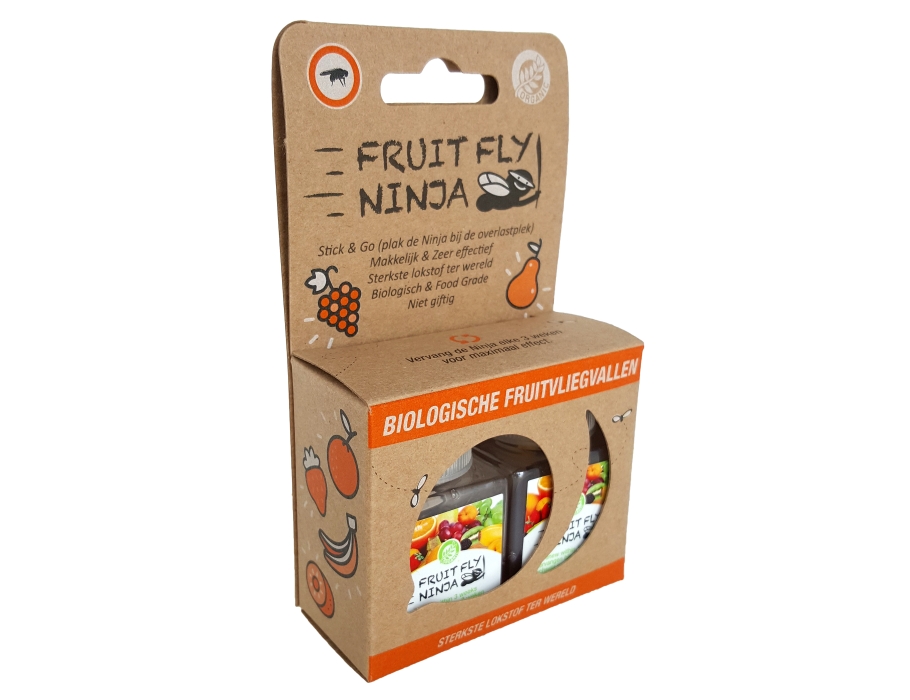 fruit fly ninja 2-pack - anti-fruitvlieg middel