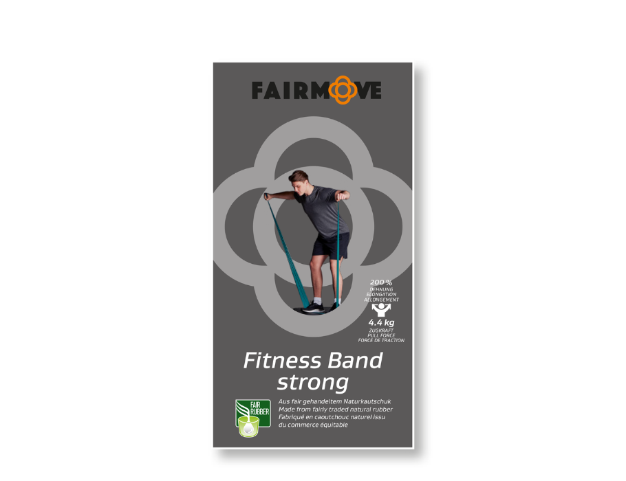 Fitnessband - Strong - Zwart