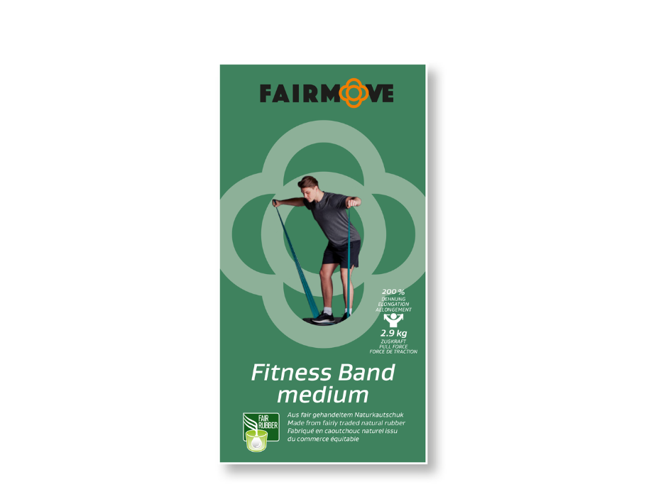 Fitnessband - Medium - Groen