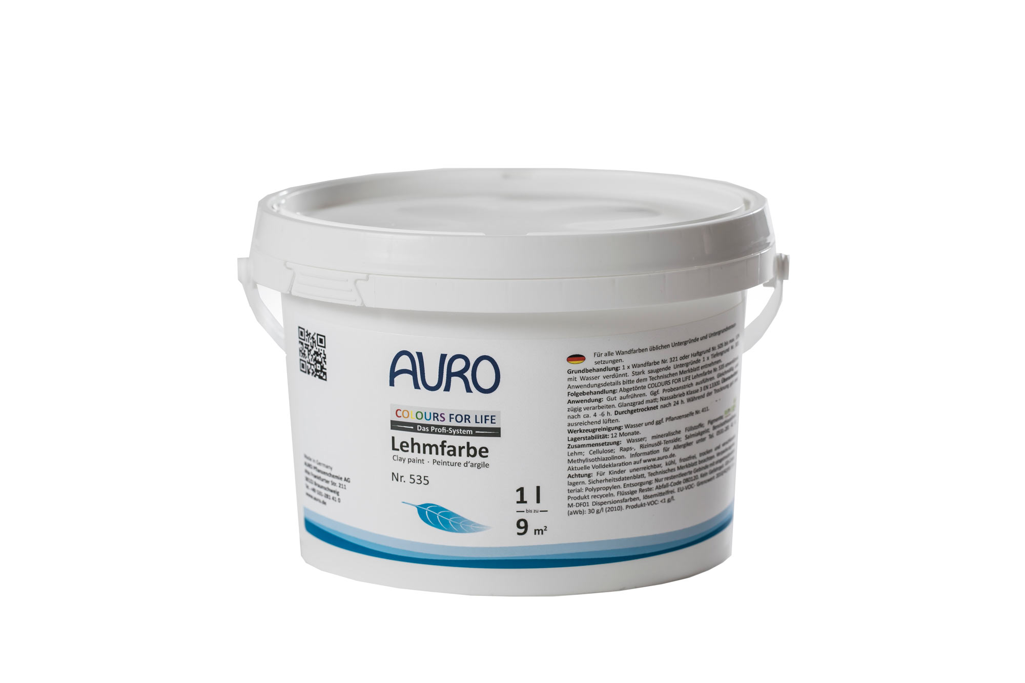 Auro Leem Wit 1L | Eco-Logisch webshop