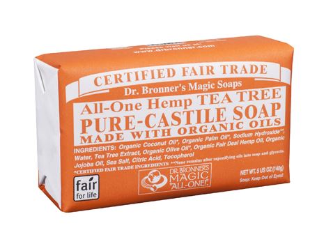 Dr. Bronner Blockseife Teebaumöl