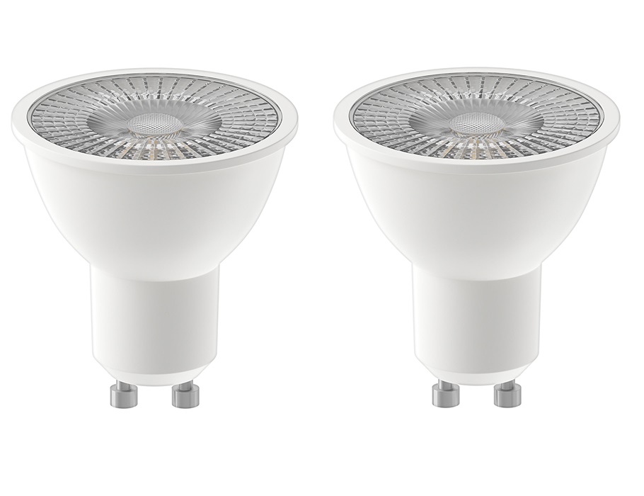 Ledlamp - GU10 - 380 lm - Reflector - Duo Pack