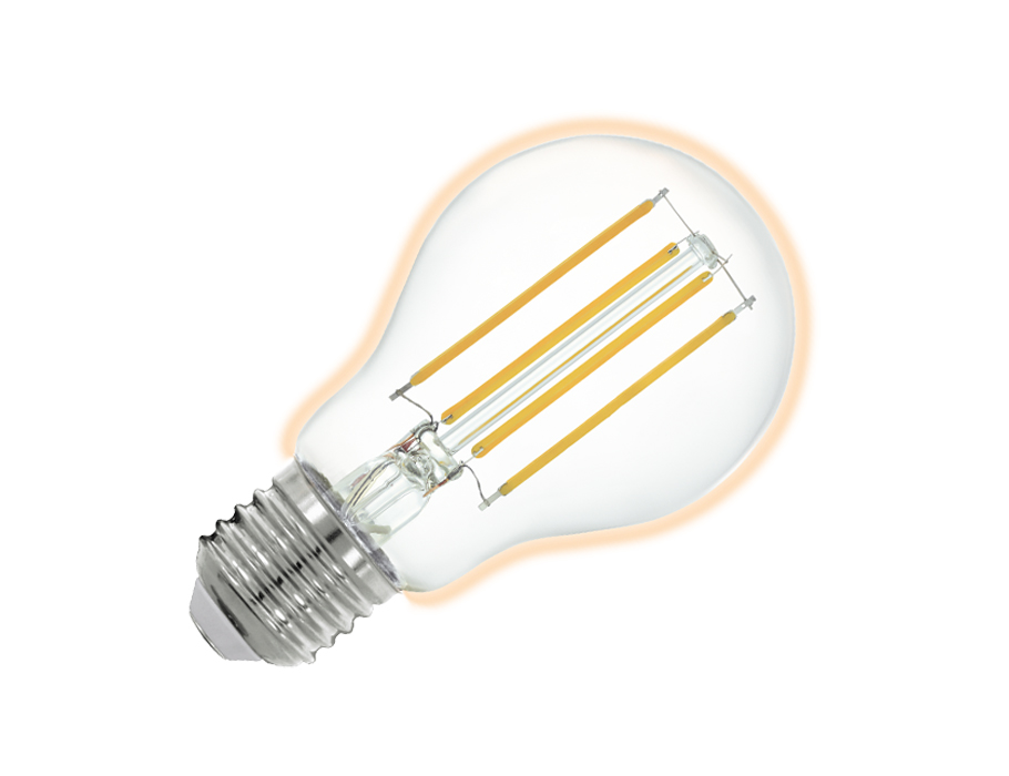 Led-Lampe - E27 - 806 lm - Glühbirne - Hell - Smart