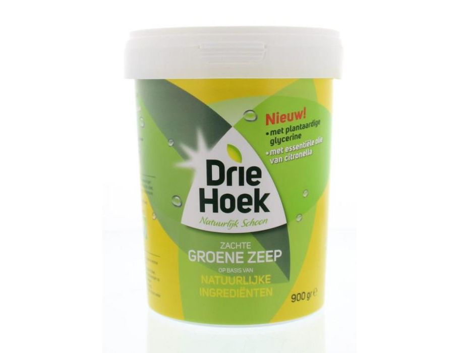 Driehoek Zachte Groene Zeep - 900g