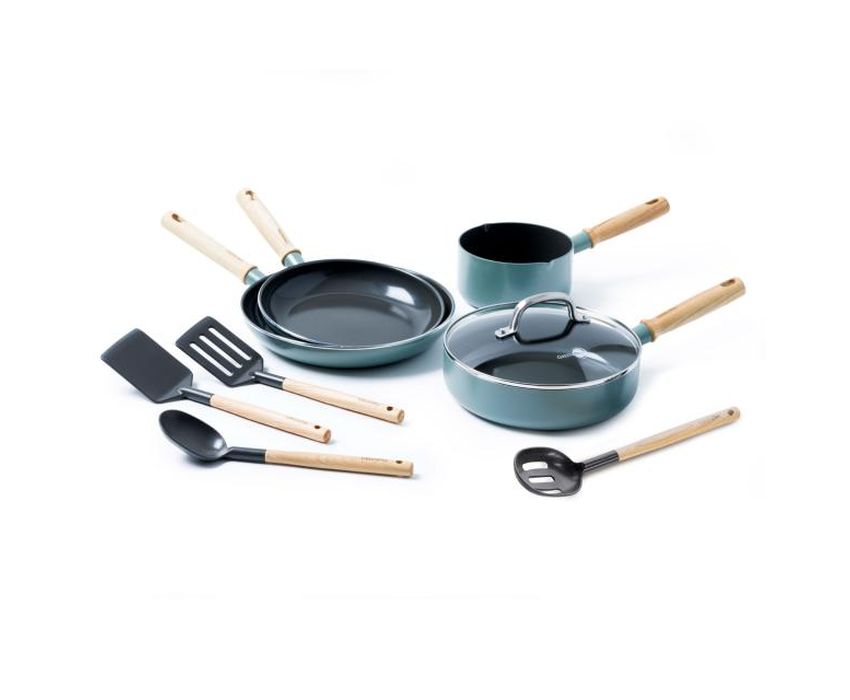 rekruut ochtendgloren Scully Greenpan Keramische Antikleef Pannenset 9-delig | Eco-Logisch webshop