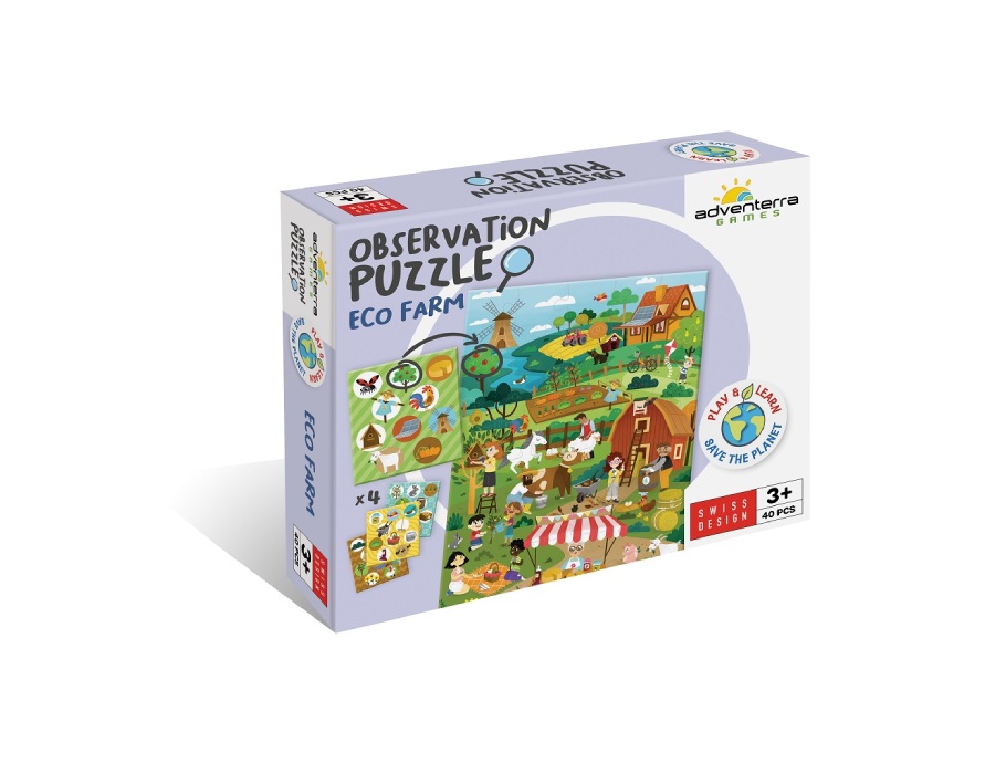 Puzzle "Eco Farm" - Wimmelbild