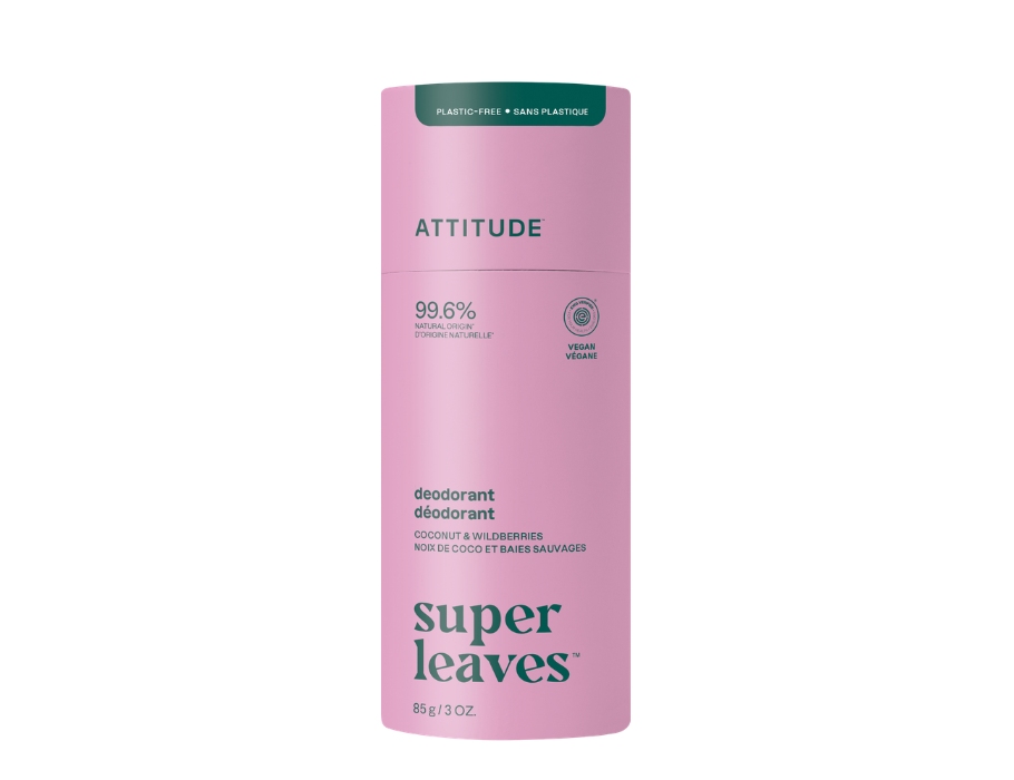 Attitude Super Leaves deodorant coconut & wild berries
