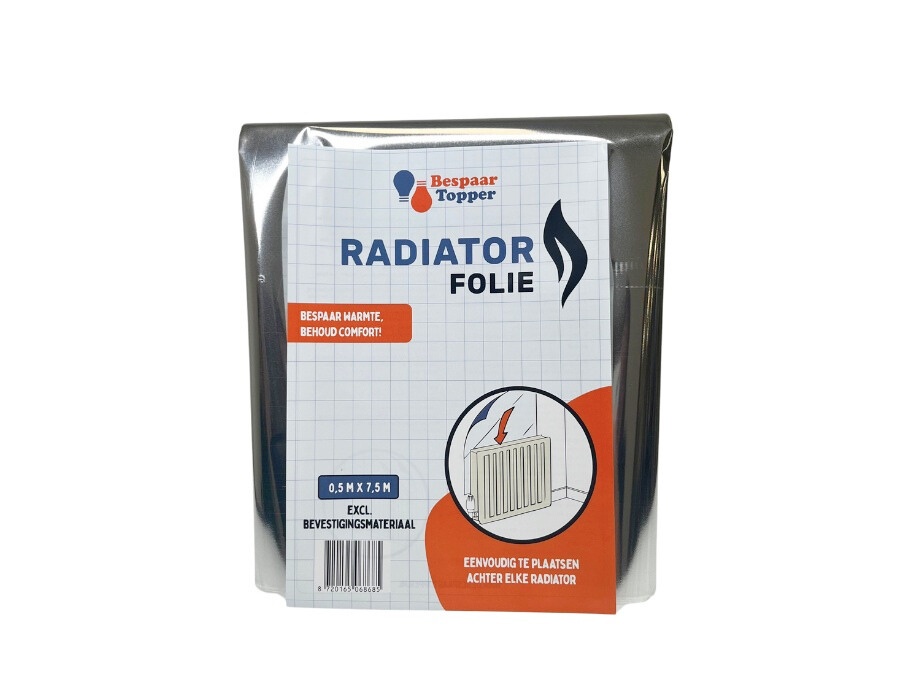 Radiatorfolie - 0,5 x 7,5m