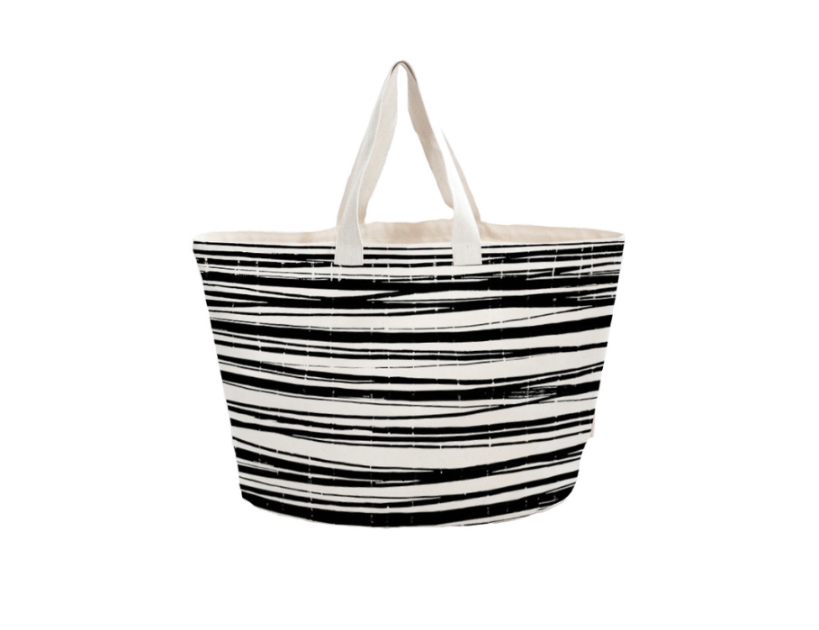 Strandtasche + Badetuch (100x180cm) - Anthrazit