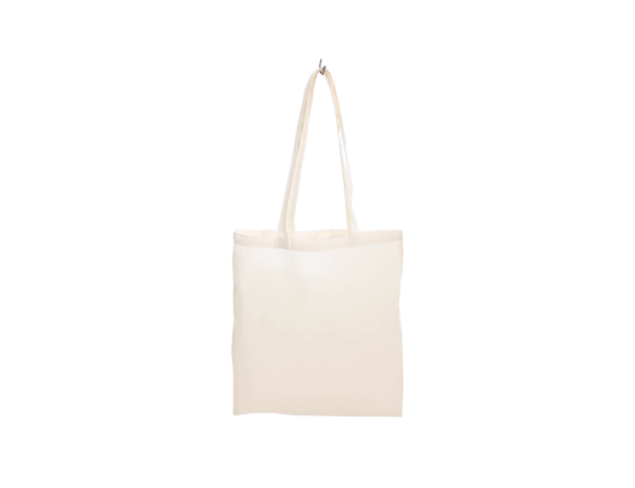 Totebag - Lange Hengsels - Biologisch Katoen - 38 x 42cm