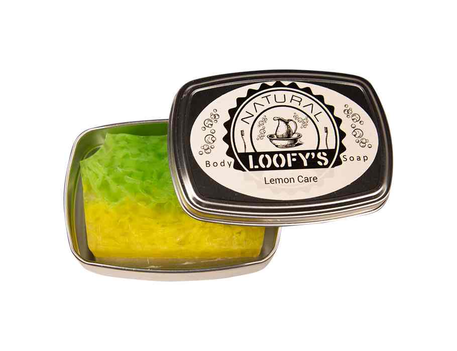 Zeep Body Lemon Care - met blikje