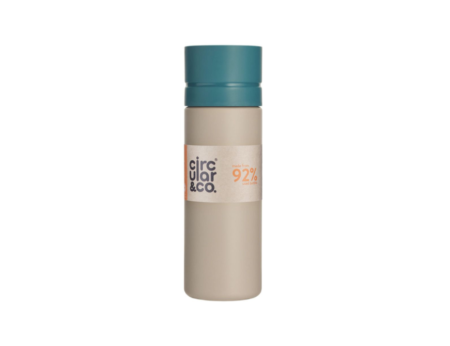 Circular Flasche - 600 ml - Creme/Grün