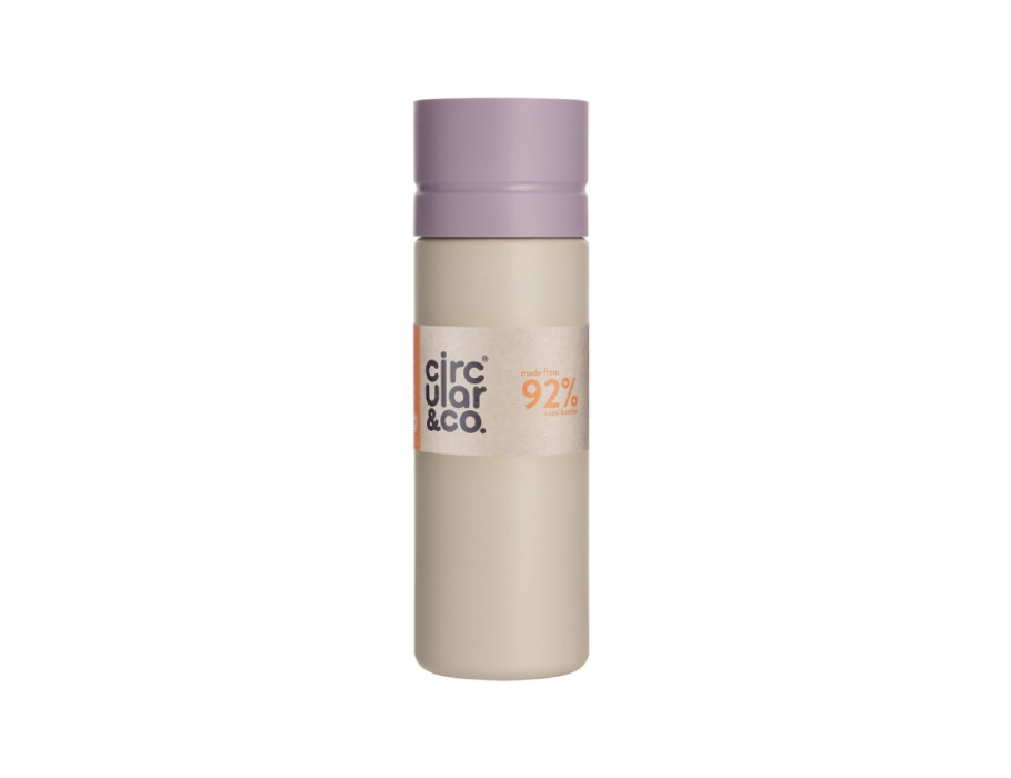 Circular Flasche - 600 ml - Creme/Lila