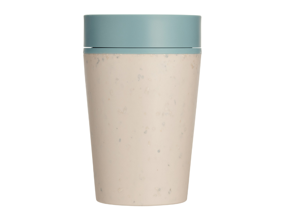 Circular Cup 227 ml - Creme/Blauw