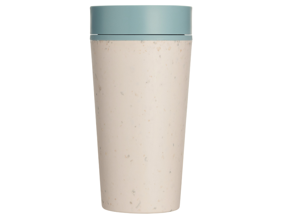 Circular Cup 340 ml - Creme/Blauw