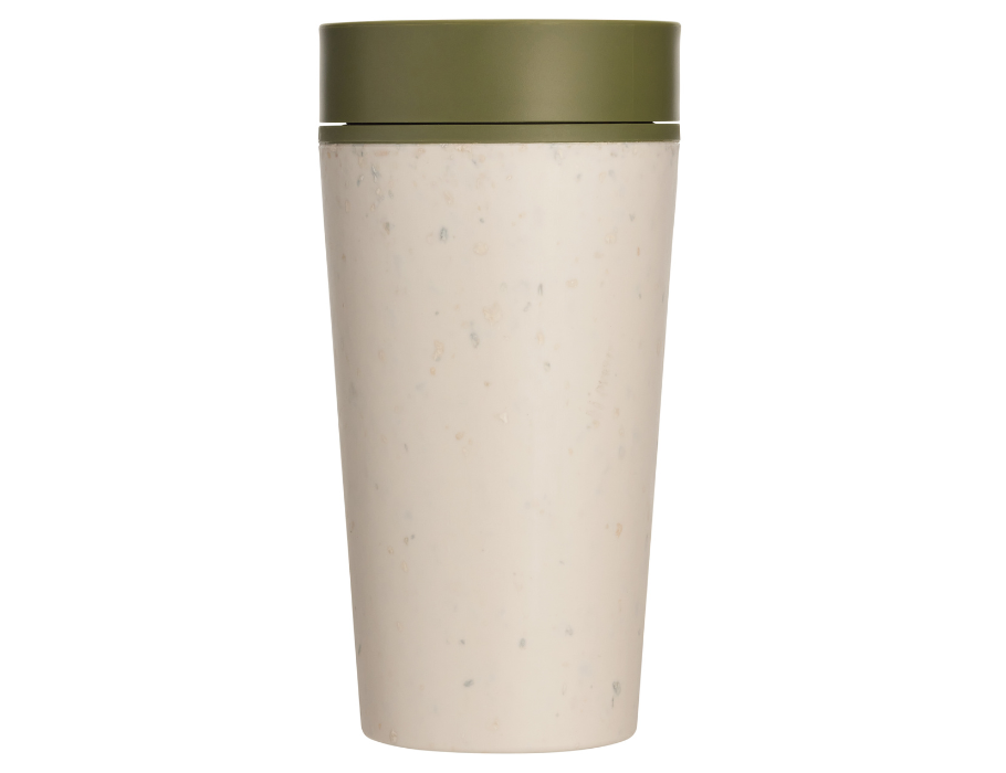 Circular Cup 340 ml - Creme/Groen