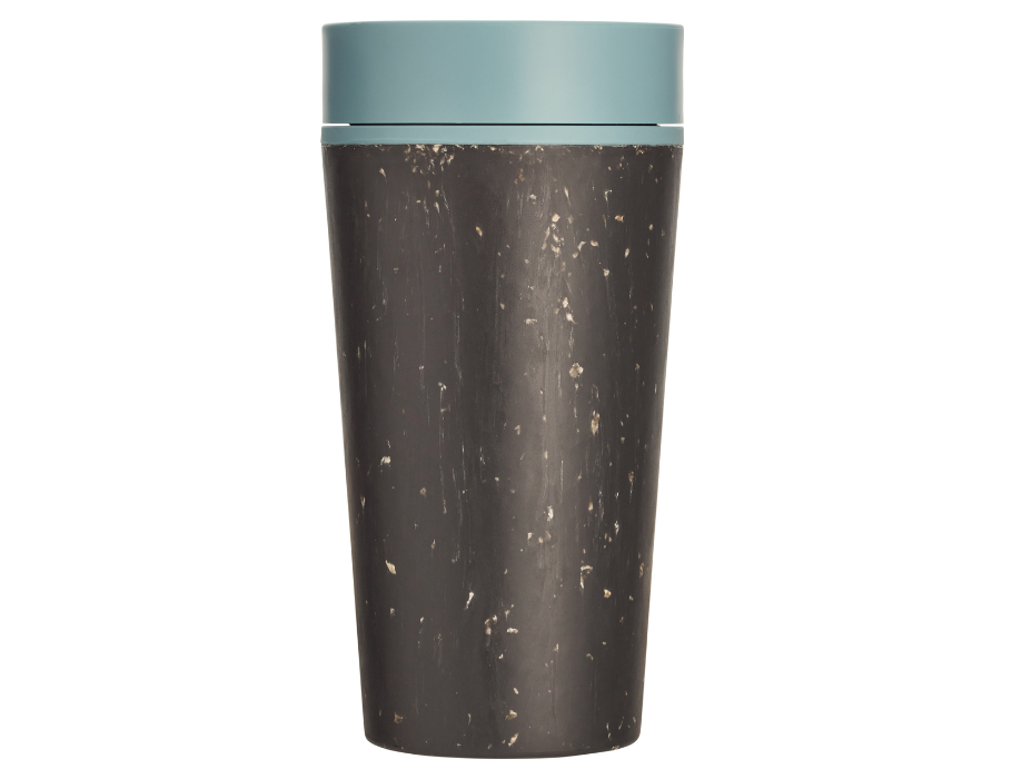 Circular Cup 340 ml - Zwart/Blauw