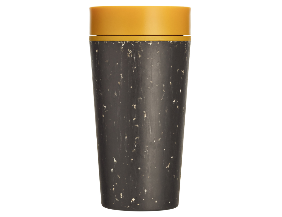 Circular Cup 340 ml - Schwarz/Gelb