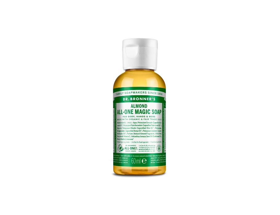 Vloeibare Zeep - Pure Castile - Amandel - 60 ml