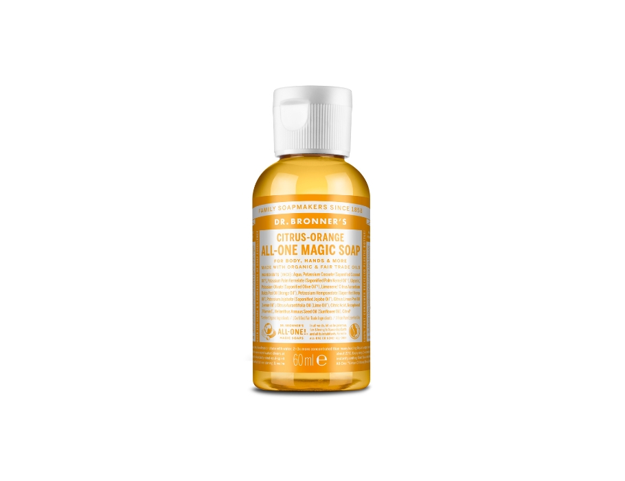 18-in-1 Naturseife - Zitrus-Orange - 60ml