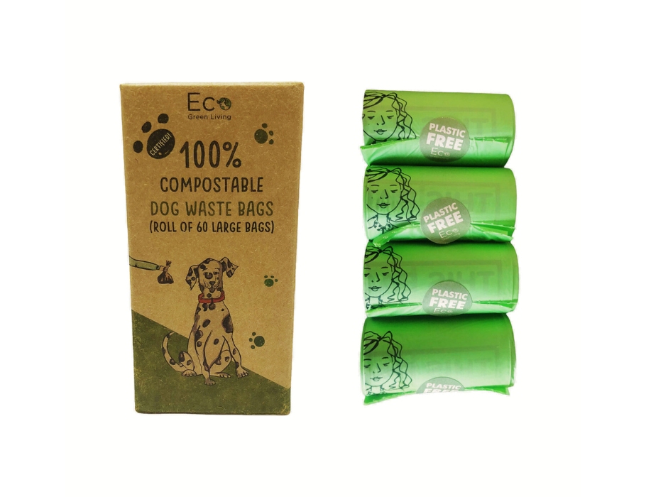 Composteerbare Hondenpoepzakjes - 4 x 15 stuks