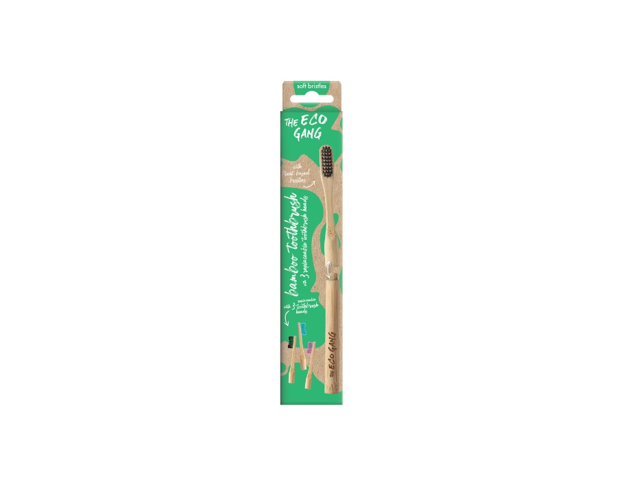 Tandenborstel Met Vervangbare Tandenborstelkop - Bamboe - Soft
