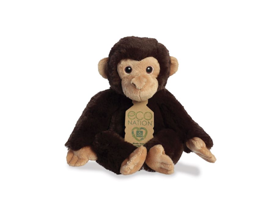 Pluchen Knuffel - Chimpansee - 24 cm