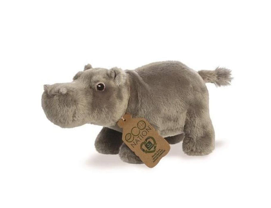 Pluchen Knuffel - Nijlpaard  - 27 cm