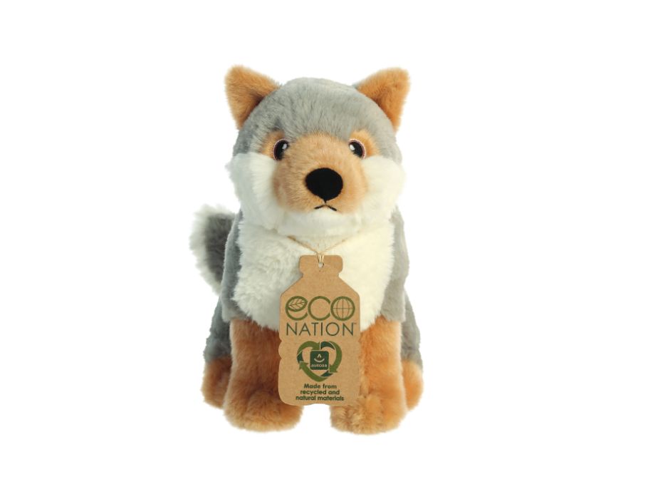 Pluchen Knuffel - Wolf - 24 cm