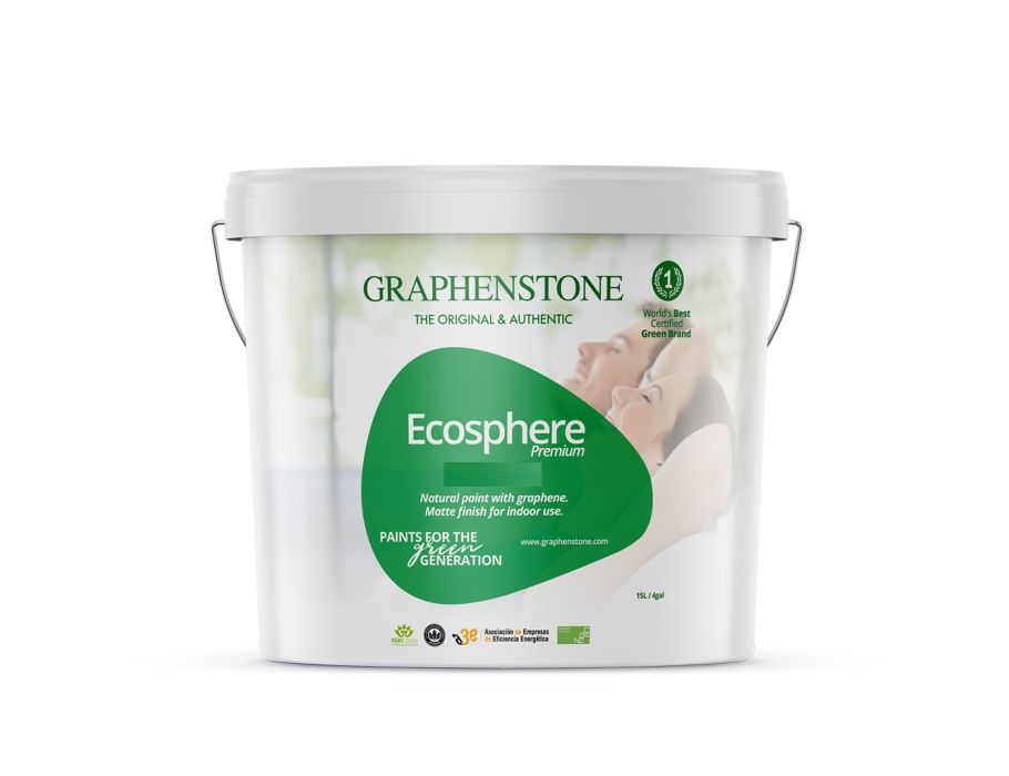 Ecosphere Premium - Muurverf binnen - Wit - 15L