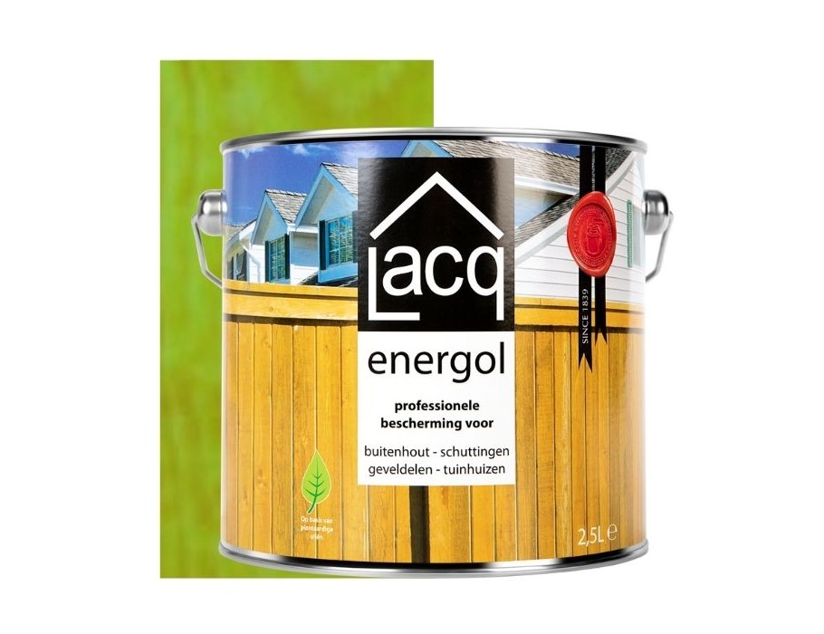 Energol dekkende beits - Groen - 2,5L