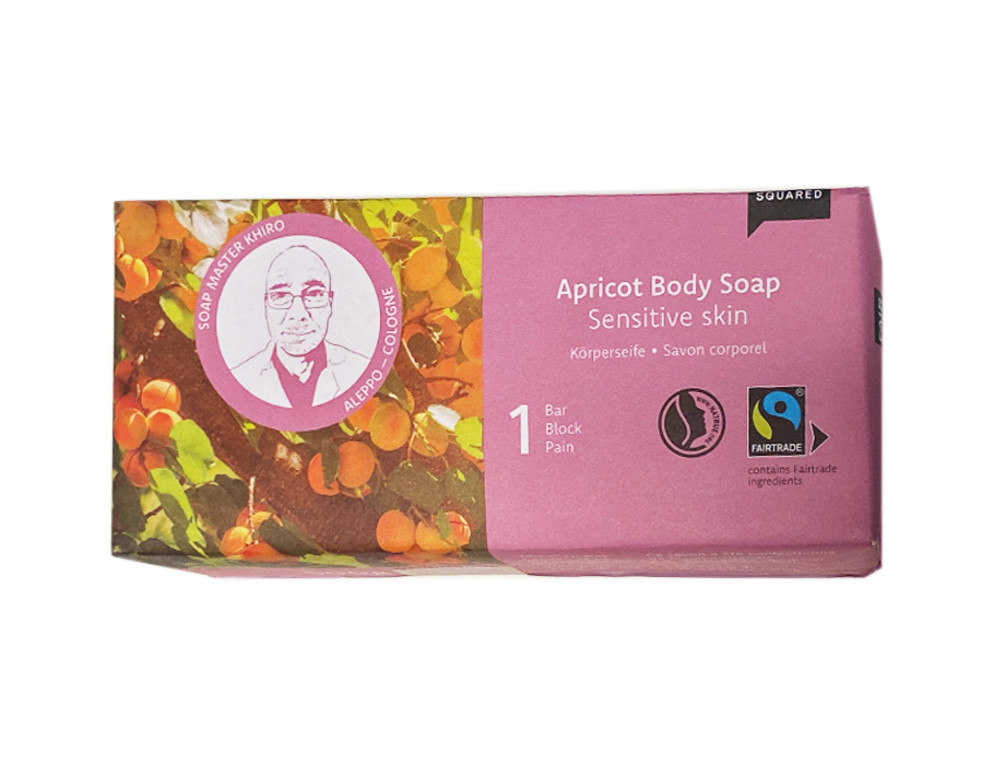 Body Soap Apricot - Sensitive Skin - 450 gr