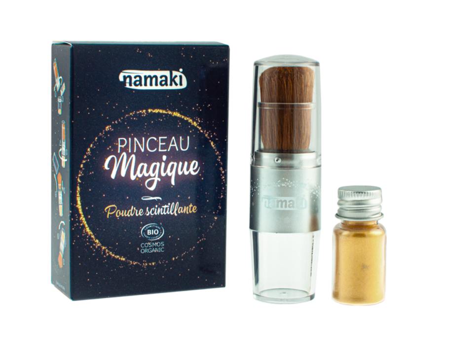 Set  Kwast en Glitter - Goud