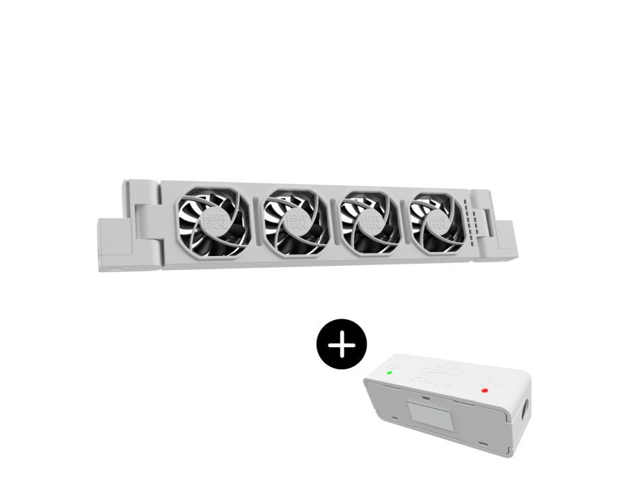 Solo Heatfan 4 - weiß inkl. Smart Sensor