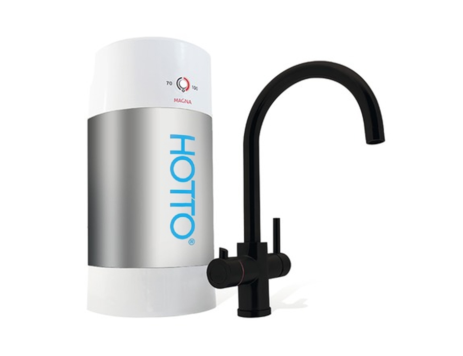 Boiler 8L + Arco kraan zwart - combiset