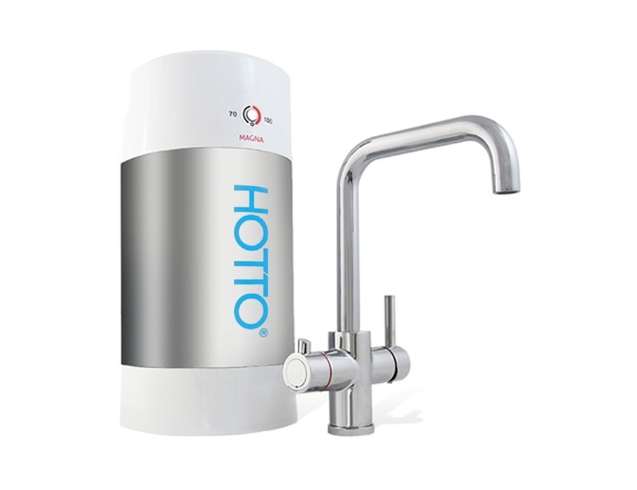 Boiler 8L + Quadro kraan chroom - combiset