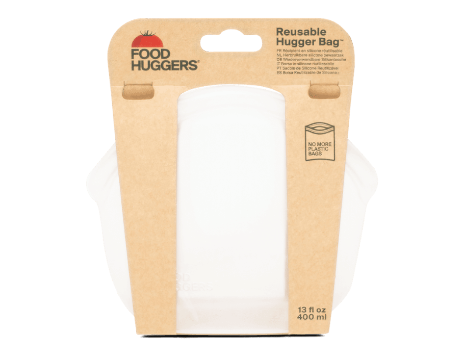 FoodHuggers - Hugger Bag Silikontüte - 400ml - durchsichtig
