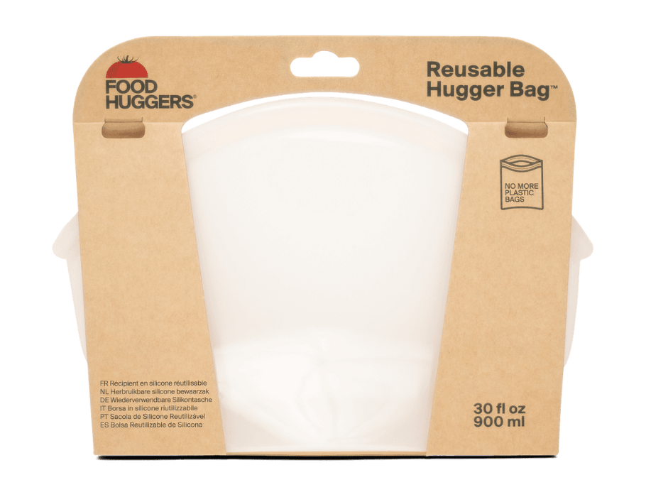 FoodHuggers - Hugger Bag Silikontüte - 900ml - champagner