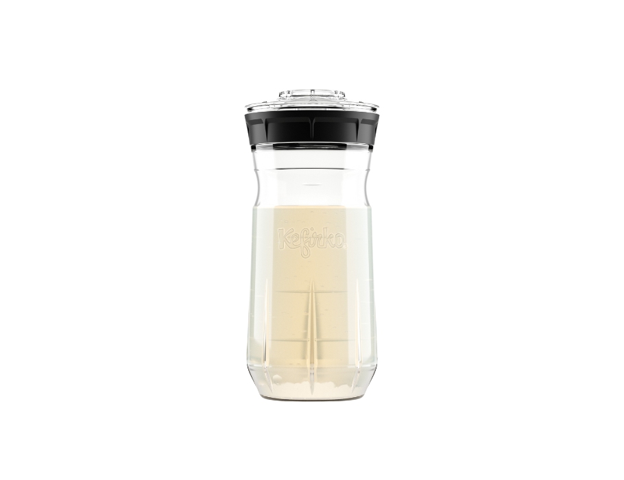 Melk & Water Kefirmaker - 1400 ml - Zwart