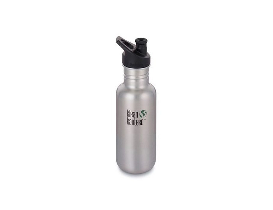 "Kanteen Classic" Trinkflasche - Sportverschluss - Edelstahl - 532ml