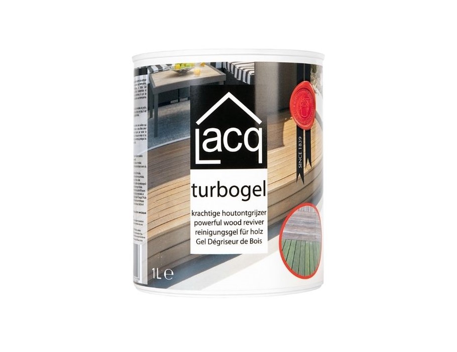 Turbogel hout-ontgrijzer - 1L