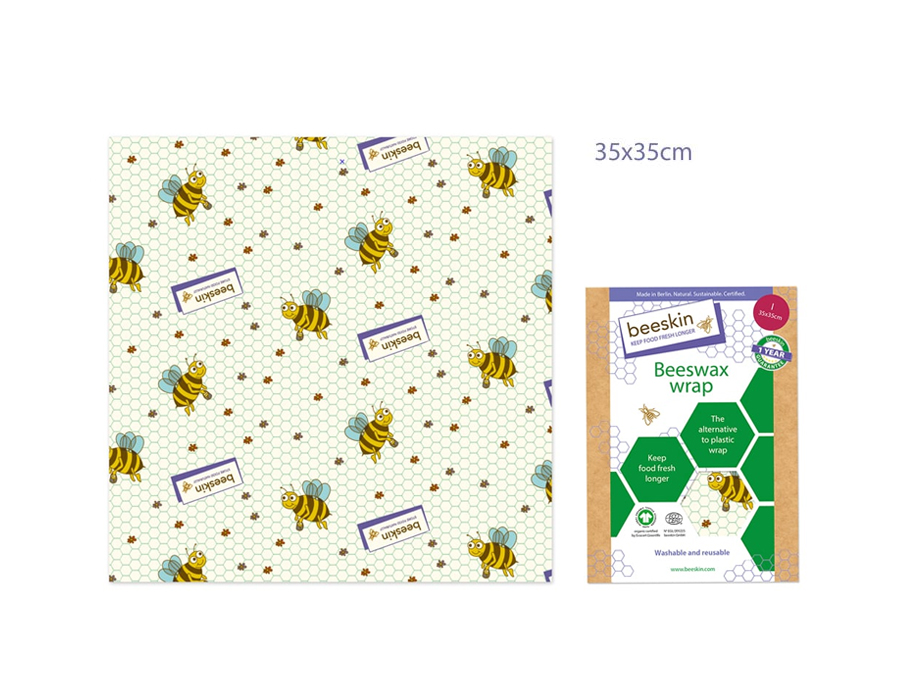 Bienenwachstuch Large - 35x35 - Kinder