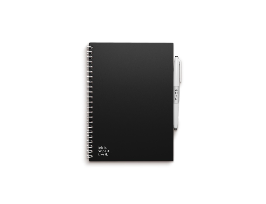 Notizblock - Hardcover A5 - Pitch Black 