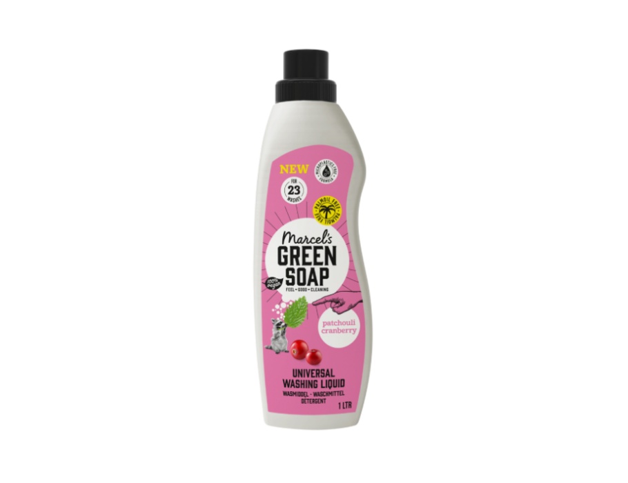 Wasmiddel Patchouli & Cranberry 1 Liter