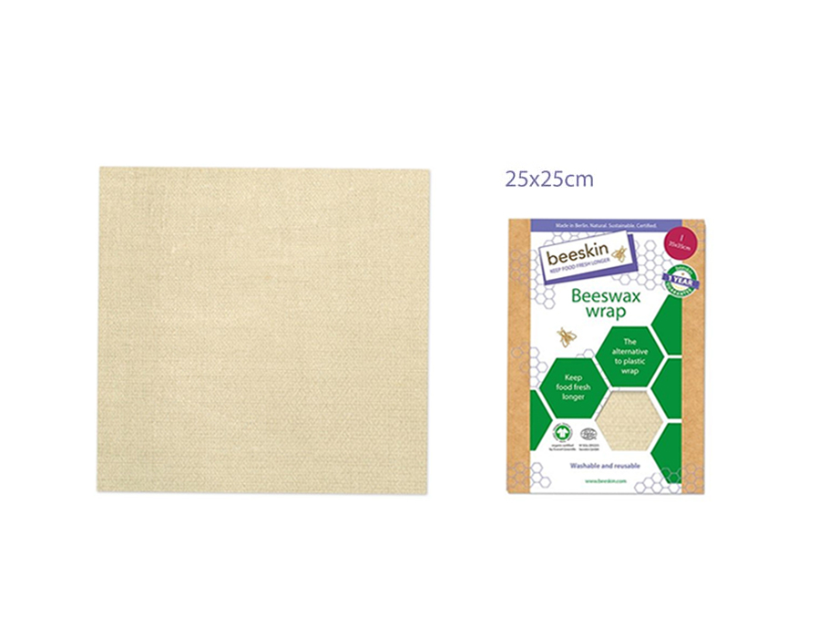 Bienenwachstuch Medium - 25x25 - Natur