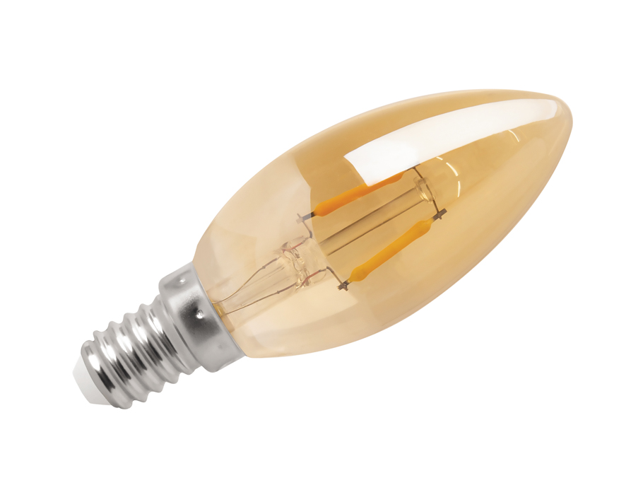 Ledlamp - E14 - 100 lm - kaars - helder